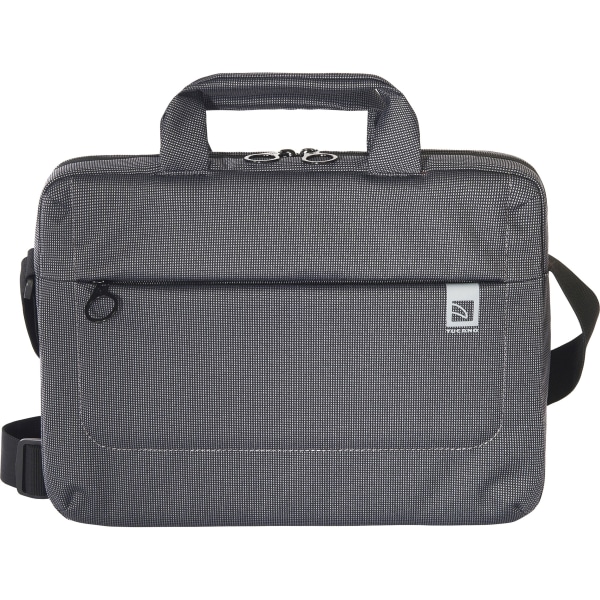 Tucano Loop Carrying Case for 14 Notebook - Black, Gray - Handle, Shoulder Strap - 14 Height x 10.2 Width x 2.2 Depth
