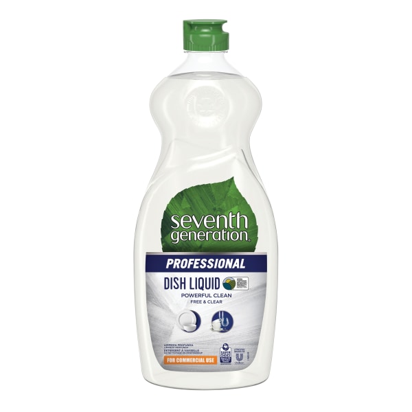 UPC 732913447183 product image for Seventh Generation™ Professional Dishwashing Liquid, Free & Clear Scent, 25 Oz B | upcitemdb.com
