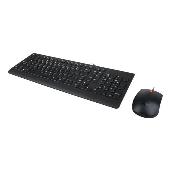 Lenovo 300 USB Keyboard & Mouse Combo - Black