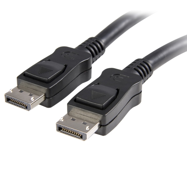 Photos - Cable (video, audio, USB) Startech.com Long DisplayPort 1.2 Cable With Latches, 15' 