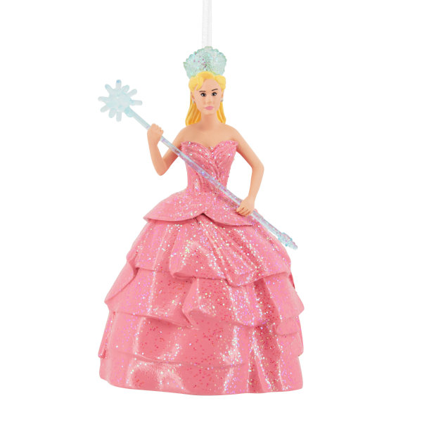 Hallmark Resin Christmas Ornament, 3-1/2" x 2-1/2" x 2", Wicked Glinda