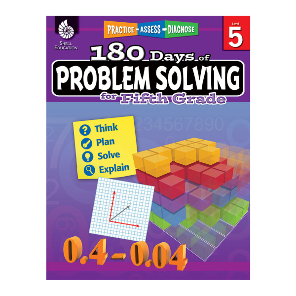 ISBN 9781425816179 product image for Shell Education 180 Days Of Problem Solving, Grade 5 | upcitemdb.com