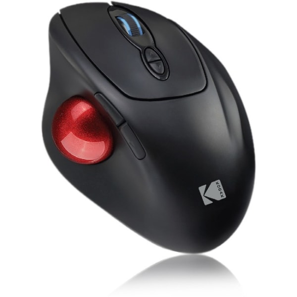 UPC 783750100335 product image for Kodak Wireless Ergonomic Trackball Mouse - Optical - Wireless - Radio Frequency  | upcitemdb.com