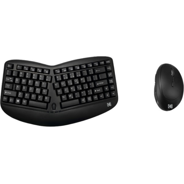 UPC 783750100403 product image for Kodak Tru-Form 1150 Wireless Ergonomic Mini Keyboard & Mouse - USB Wireless RF 8 | upcitemdb.com