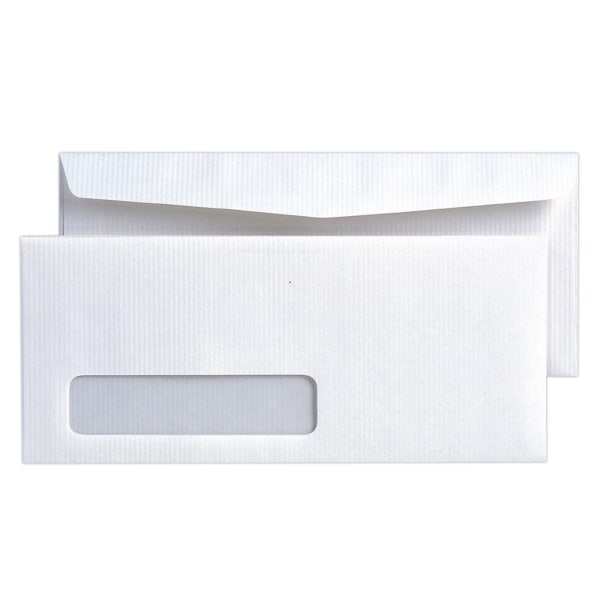 UPC 085227213303 product image for Quality Park® #10 Ridge™ Window Business Envelopes, Bottom Left Window, Gummed S | upcitemdb.com