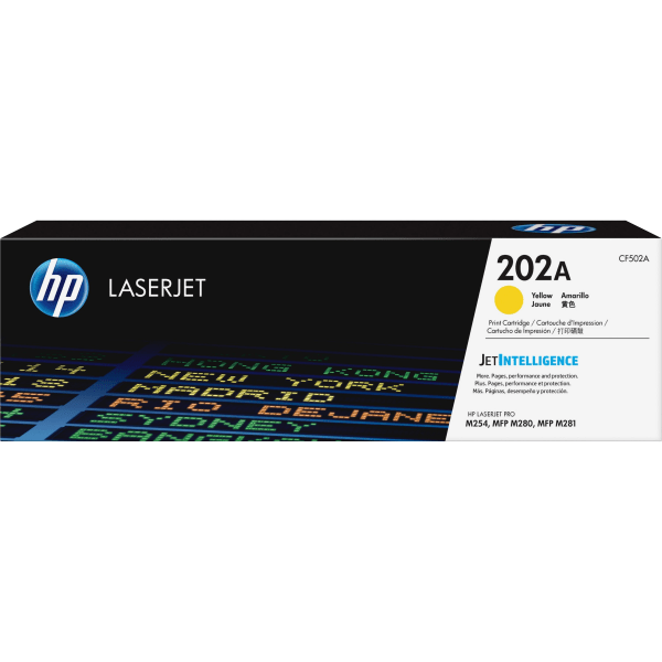 Photos - Ink & Toner Cartridge HP 202A Yellow Toner Cartridge, CF502A CF502A 