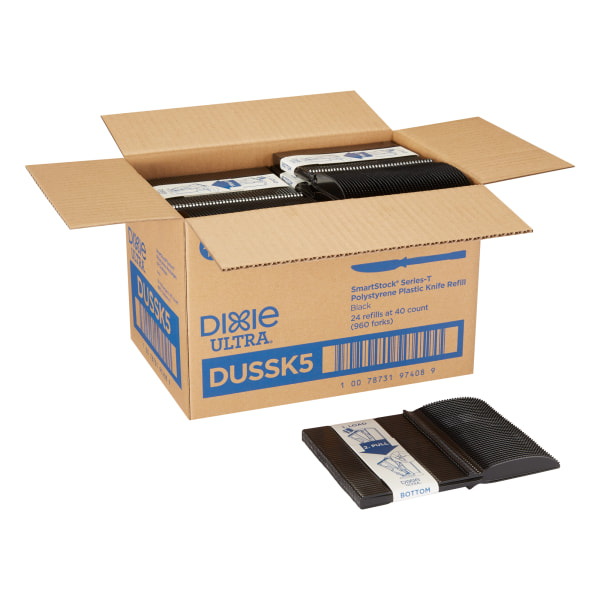 Dixie Knife Black Medium Weight Plastic PK960 DUSSK5