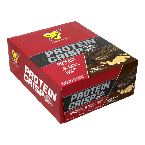 UPC 834266906918 product image for FINISH FIRST Protein Crisp Protein Bar Chocolate Crunch, 2.01 oz, 12 Count | upcitemdb.com