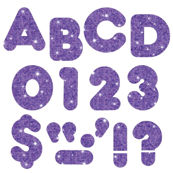 UPC 078628790122 product image for TREND Ready Letters®, Glitter, 3