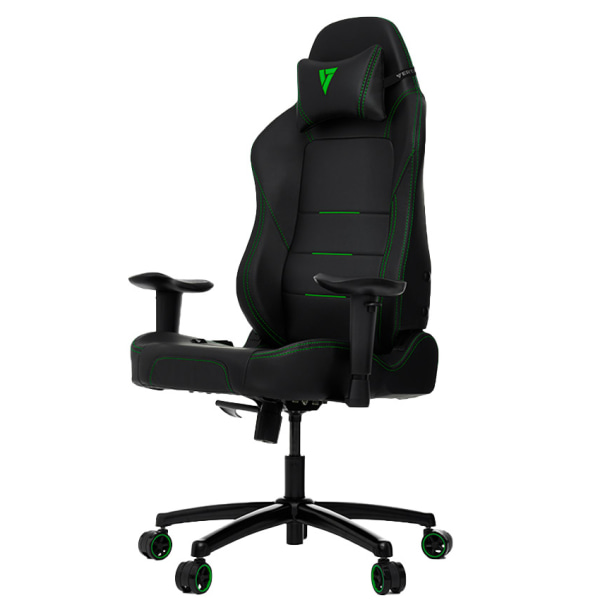 Vertagear PL 1000 Series Ergonomic Faux Leather High-Back Gaming Chair, Green -  VG-PL1000_GR