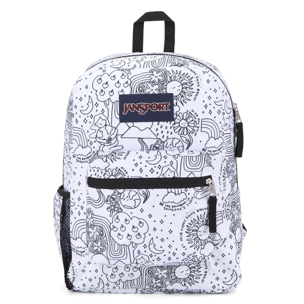 UPC 196247000559 product image for Jansport Cross Town Backpack, 70% Recycled, DIY Color Me | upcitemdb.com