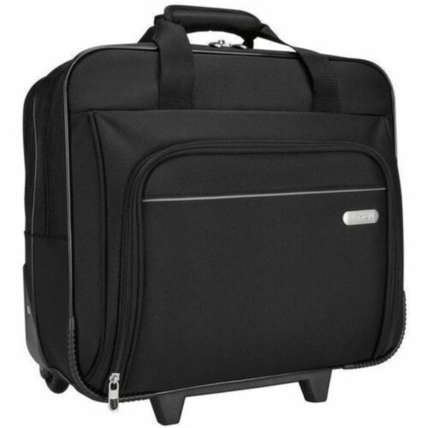 Targus - Metro Rolling Laptop Case for 15.4" Laptop - Black