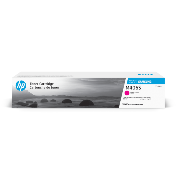 HP M406S Magenta Toner Cartridge for  CLT-M406S - Samsung SU256A