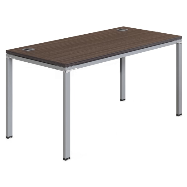 Boss Office Products Simple System 60W Desk, Driftwood (SGSD001-201) | Quill