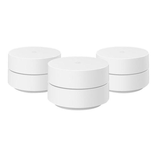 Google Wi-Fi 5 IEEE 802.11ac Ethernet Wireless Router - 2.40 GHz ISM Band - 5 GHz UNII Band - 150 MB/s Wireless Speed - 1 x Network Port - 1 x Broadba