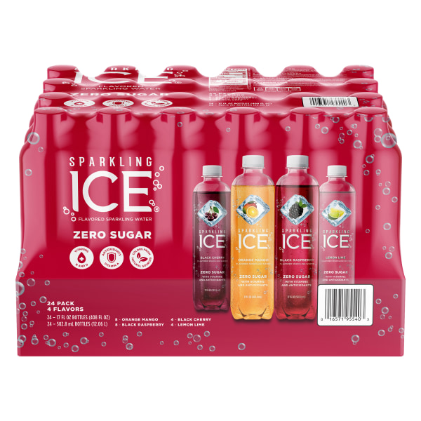 UPC 016571952242 product image for Sparkling Ice Fruit Frenzy Sparkling Water Variety Pack, 17 Oz, Pack Of 24 Bottl | upcitemdb.com