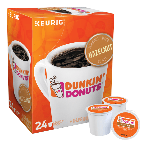 UPC 881334008487 product image for Dunkin' Donuts� Single-Serve Coffee K-Cup�, Hazelnut, Carton Of 24 | upcitemdb.com