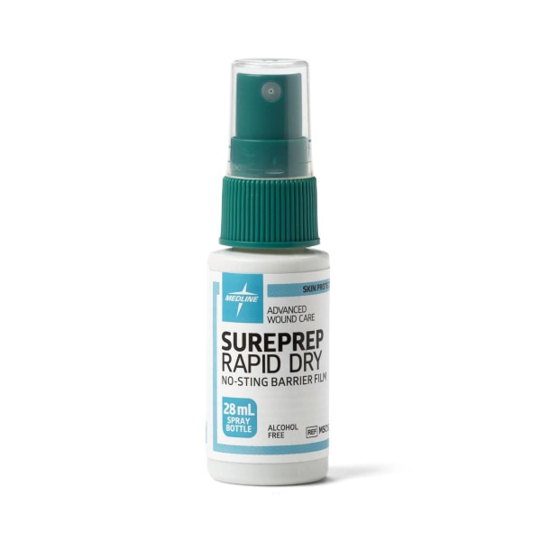 Medline Sureprep Rapid Dry Barrier Film 09 Oz