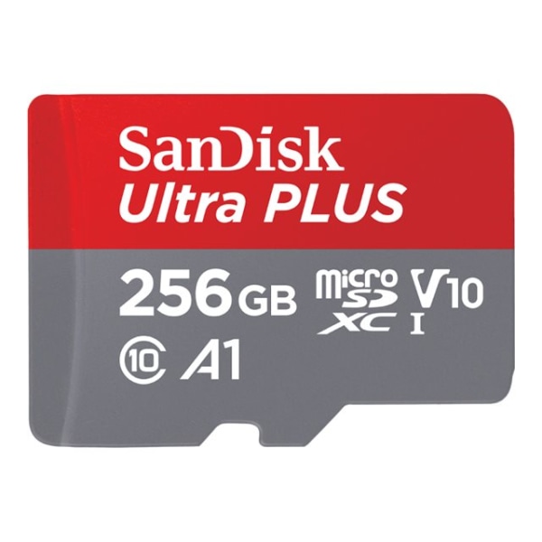 UPC 619659174613 product image for SanDisk� Ultra PLUS microSDXC Flash Memory Card, 256GB, SDSQUB3-256G-ANCMA | upcitemdb.com