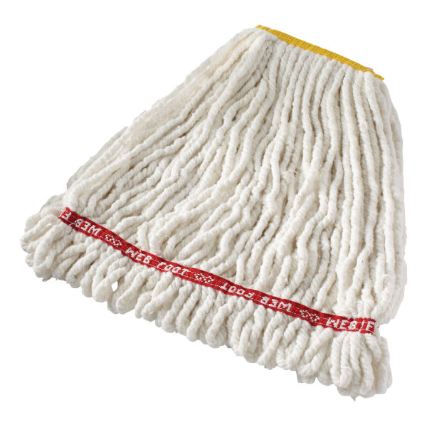 UPC 086876055238 product image for Rubbermaid� Web Foot Shrinkless Wet Mop Heads, White, Set Of 6 Heads | upcitemdb.com