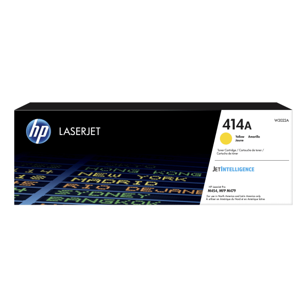 Photos - Ink & Toner Cartridge HP 414A Yellow Toner Cartridge, W2022A W2022A 