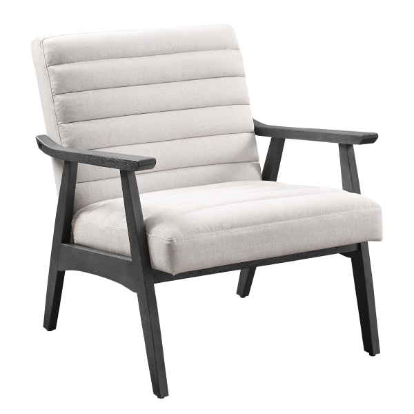 ASR51-L32 Office Star Asher Chair, Linon/Gray Washed sku ASR51-L32