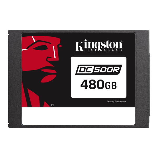 Kingston Enterprise SSD DC500R (Read-Centric) 480GB - 0.5 DWPD - 438 TB TBW - 555 MB/s Maximum Read Transfer Rate - 256-bit Encryption Standard - Life