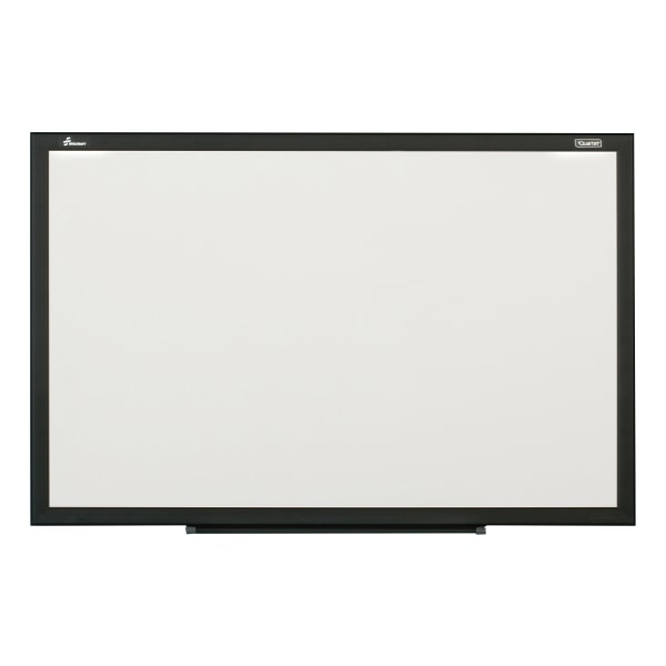 SKILCRAFT® Magnetic Dry-Erase Whiteboard, 24"" x 36"", Aluminum Frame With Black Finish (AbilityOne 7110 01 651 1290) -  7110-01-651-1290