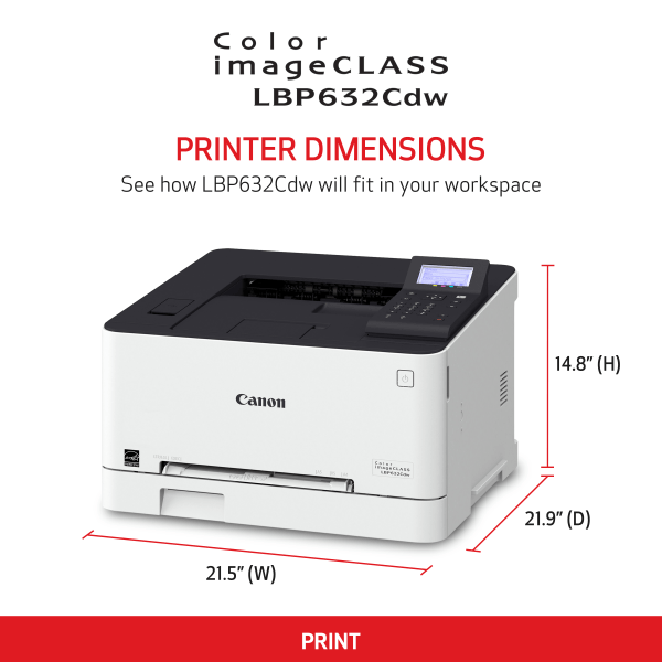 UPC 013803342079 product image for Canon® imageCLASS® LBP632Cdw Wireless Laser Color Printer | upcitemdb.com