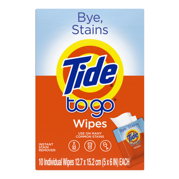 UPC 037000490890 product image for Tide� To Go Instant Stain Remover Wipes, Pack Of 10 | upcitemdb.com