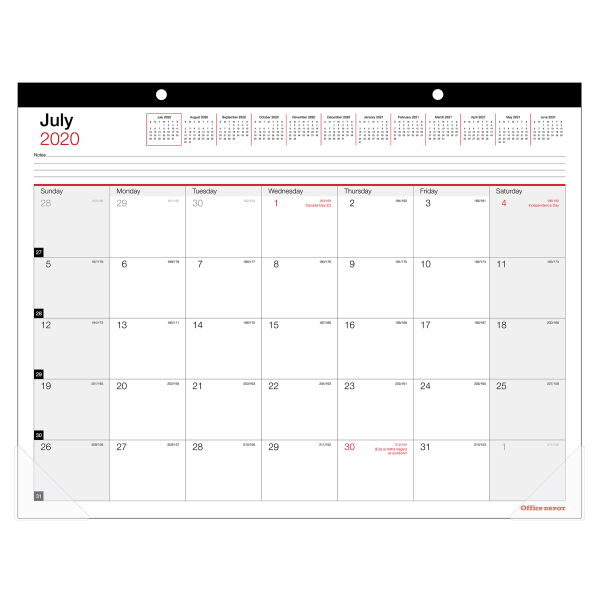 Office Depot Monthly Academic Desk Calendar 22 X 17 30 Recycled Office Depot Monthly Academic Desk Calendar 22 X 17 30 Recycled