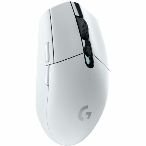Logitech G305 LIGHTSPEED Wireless Ambidextrous USB Gaming Mouse, White (910-005289)