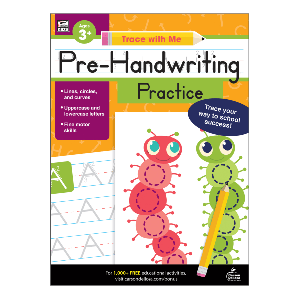 ISBN 9781483845890 product image for Carson-Dellosa Trace With Me Activity Book, Pre-Handwriting Practice, Preschool  | upcitemdb.com
