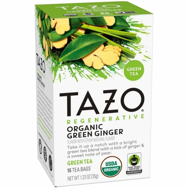 TAZO TB Organic Green Ginger - 16ct
