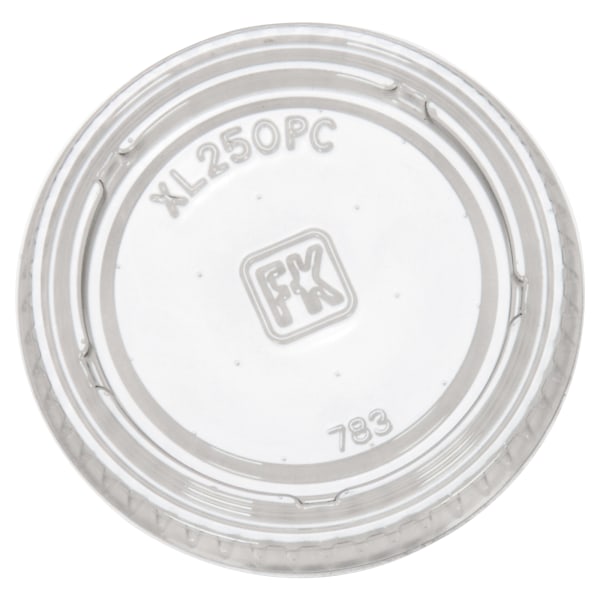 UPC 049202001897 product image for Fabri-Kal® Portion Cup Lids, For 1.5 Oz - 2.5 Oz Cups, Clear, Pack Of 2,500 Lids | upcitemdb.com