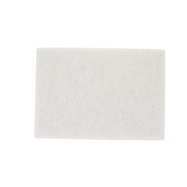 3M 4100 Super Polishing Floor Pads, 28 x 14, White, Pack Of 10 Pads