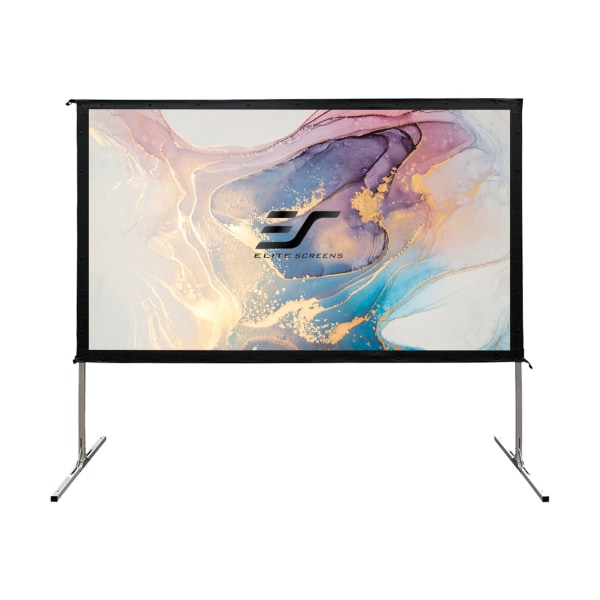 Elite Screens - YardMaster2 100" Outdoor Projector Screen - Silver