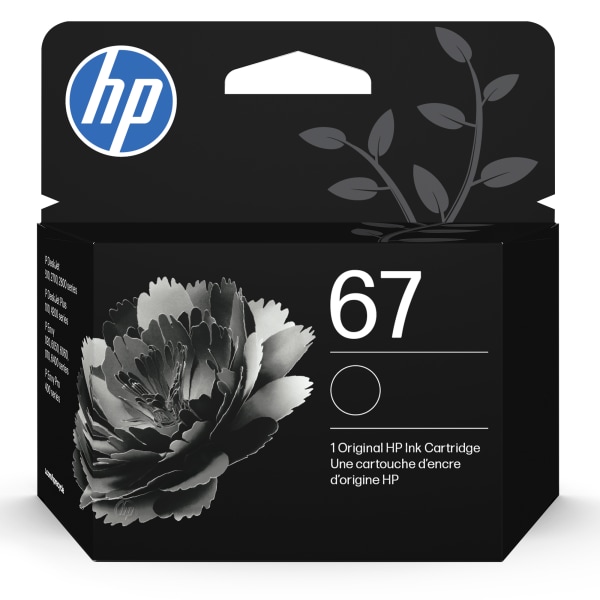 Photos - Ink & Toner Cartridge HP 67 Black Ink Cartridge, 3YM56AN 3YM56AN