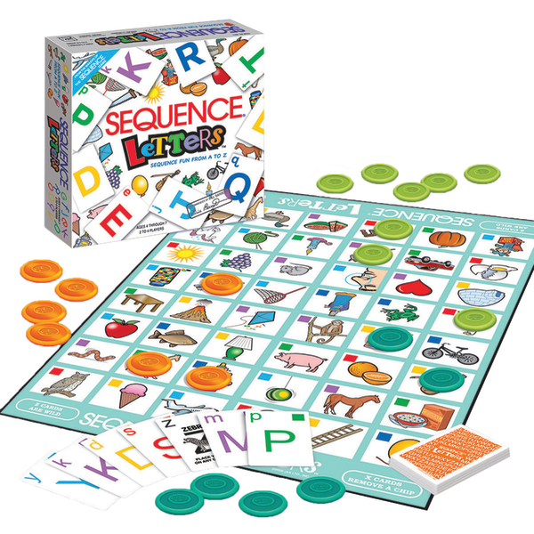 JAX Ltd. Sequence Letters Board Game, Grades PreK-2 -  JAX8011