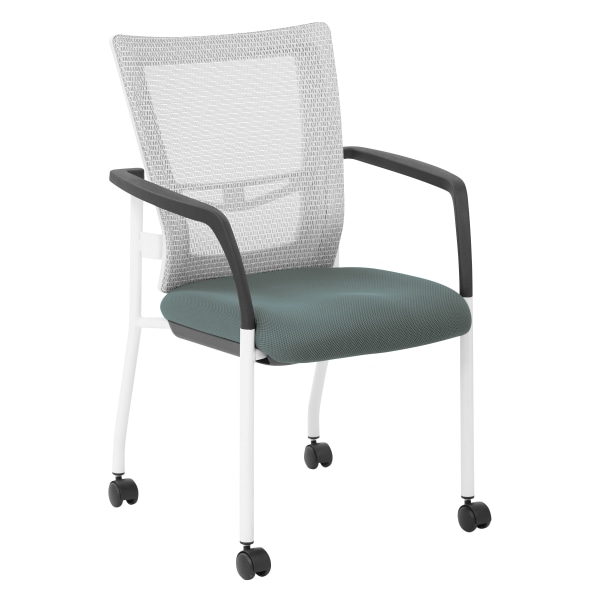 Office Star ProGrid Mesh-Back Visitors Chair, Gray