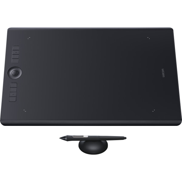 Wacom Intuos Pro Pen Tablet Large  Graphics Tablet  1224 x 850  5080 lpi  Touchscreen  Multitouch Screen WiredWireless  BluetoothWiFi