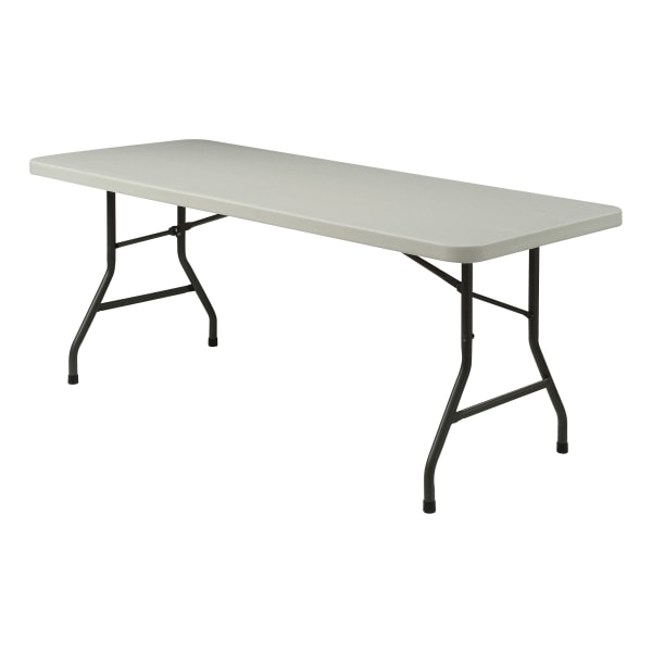 Lorell Ultra-Lite Banquet Table, 30D x 60W x 29H, Gray (LLR66656), Grey | Quill