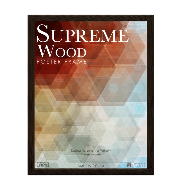 Timeless Frames Supreme Picture Frame, 16 x 24, Black