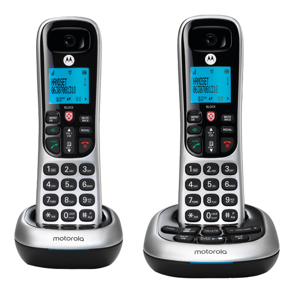 EAN 5055374707760 product image for Motorola® CD4012 2-Handset Cordless Telephone Set With Digital Answering System, | upcitemdb.com