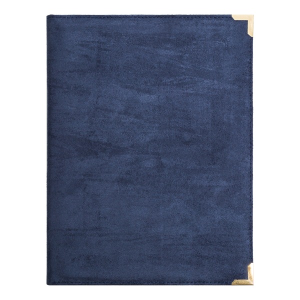 U Brands Blue Suede Padfolio with Porous Pen - 4351U01-24 - Luggage and Bags Letter size padfolio includes 2 interior pockets a sku 4351U01-24