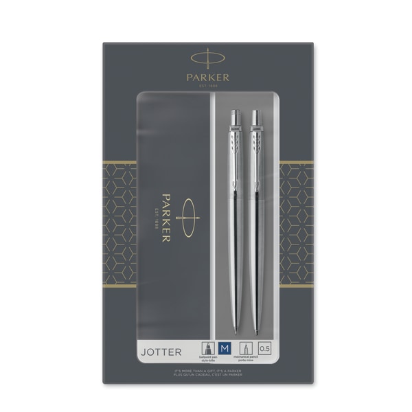 Parker® Jotter Duo Ballpoint Pen And Mechanical Pencil Gift Set