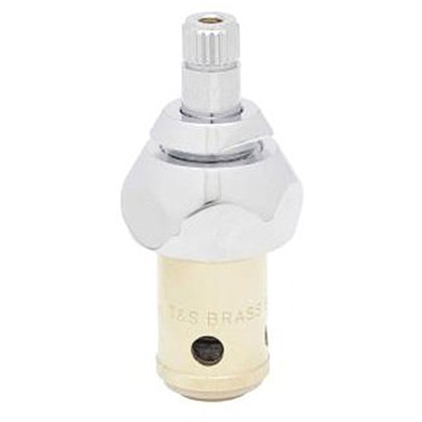 T&S Brass Hot Eterna Faucet Cartridge, Stainless - 012443-40NS - Hardware Genuine T&S Brass replacement parts are designed t sku 012443-40NS
