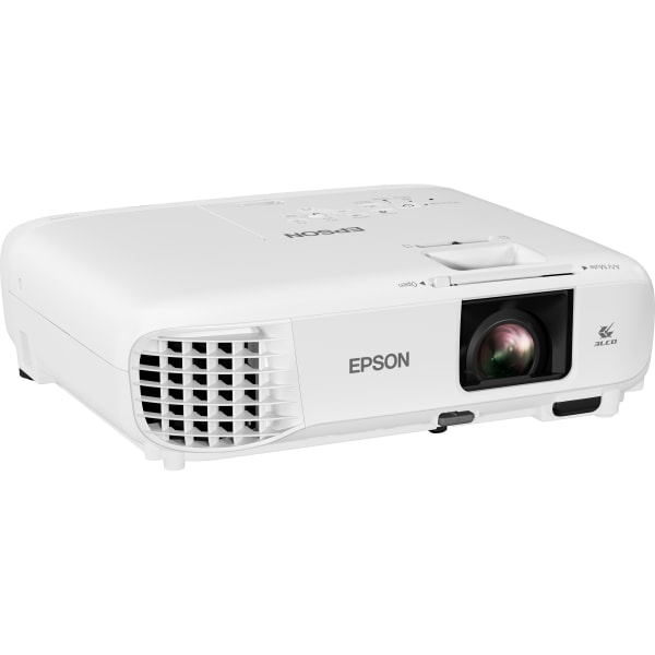 Epson PowerLite X49 LCD Projector - 4:3 - 1024 x 768 - Front, Rear, Ceiling - 6000 Hour Normal Mode - 12000 Hour Economy Mode - XGA - 16,000:1 - 3600