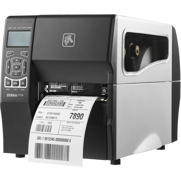 Zebra� ZT230 Monochrome (Black And White) Thermal Transfer Printer