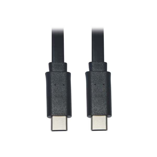 Photos - Cable (video, audio, USB) TrippLite Tripp Lite USB-C to USB-C Cable, M/M, Black, 6 ft.  - First End: 1 x Type C Male USB - Second End: 1 x Type C Male US (1.8 m)
